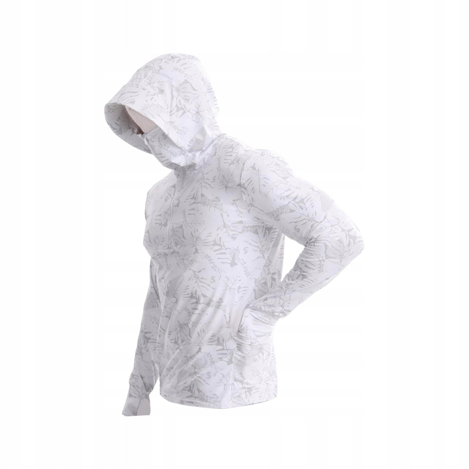 Men s Sun Protection Hoodie Shirt Sun Protective Clothing for Men Thin XL Size XL