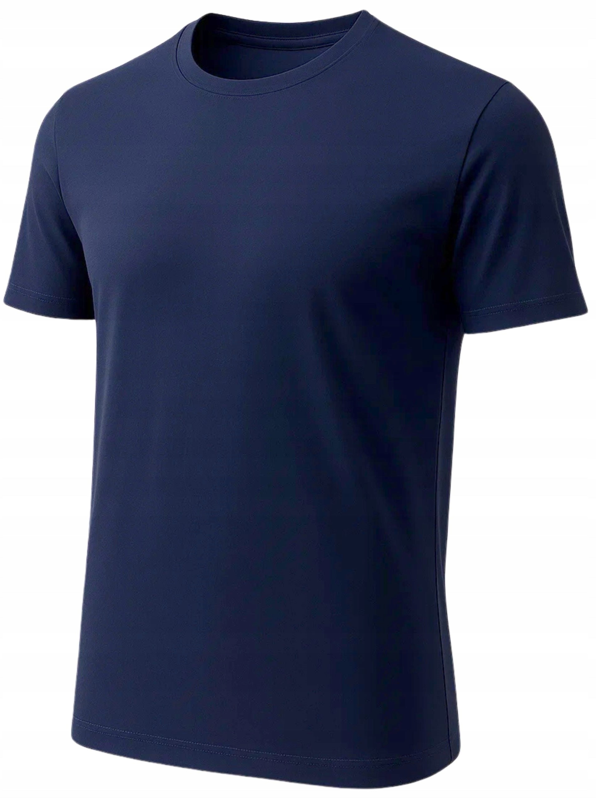 Men's WORK T-shirt COTTON 100% T-shirt BHP NAVY BLUE universal Season summer