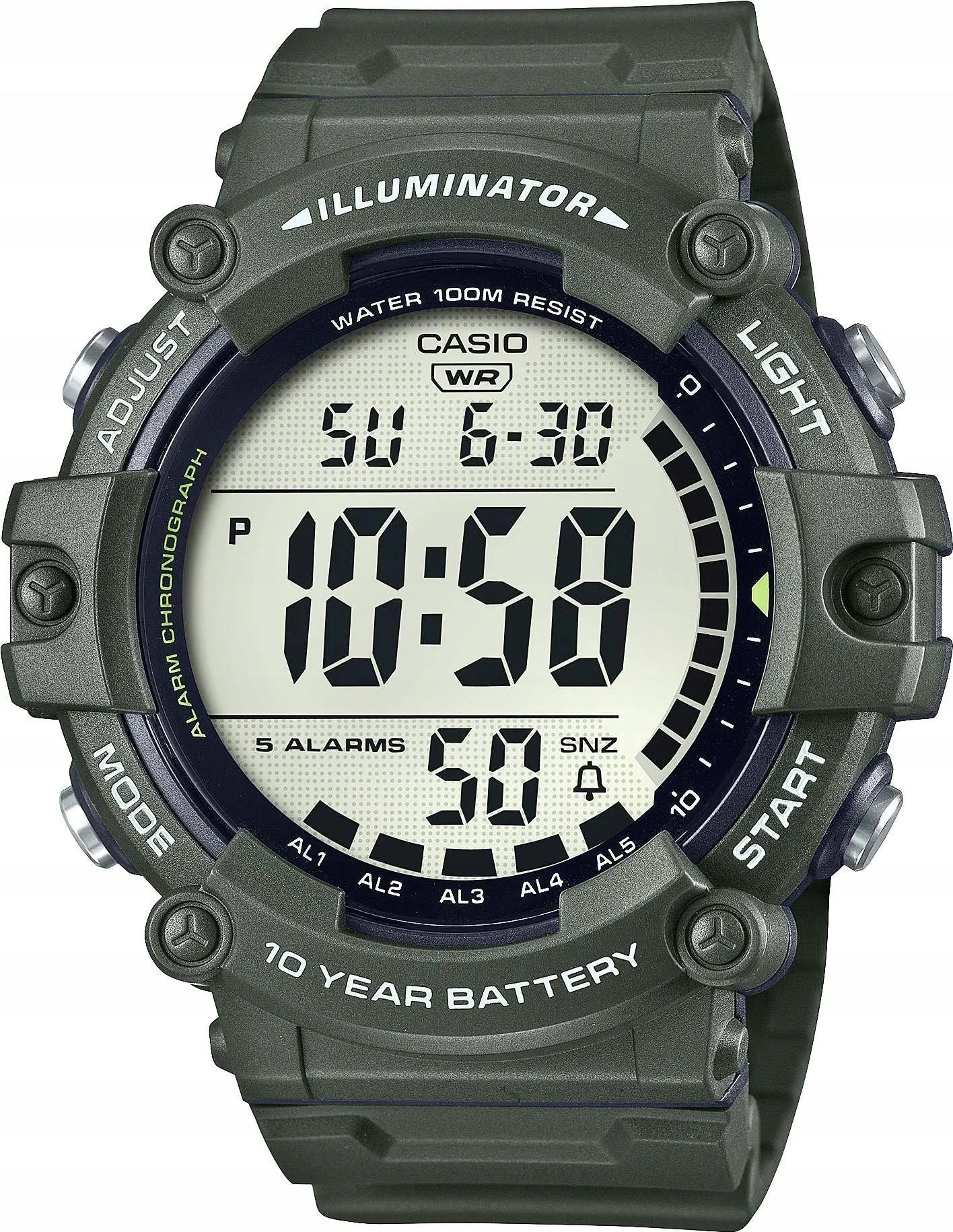 Men's Watch Casio Collection Heavy Duty AE-1500WHX-3AVDF (51 mm)