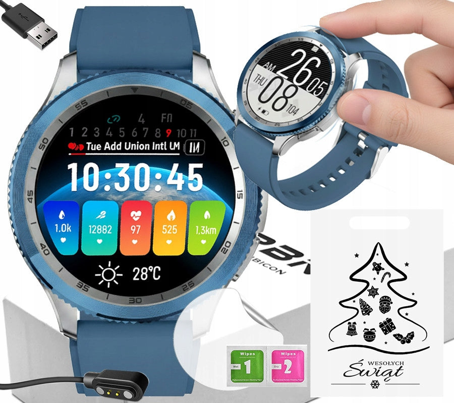 Men's Watch Smartwatch AMOLED PL Menu | Bluetooth Call | 300 mAh Battery