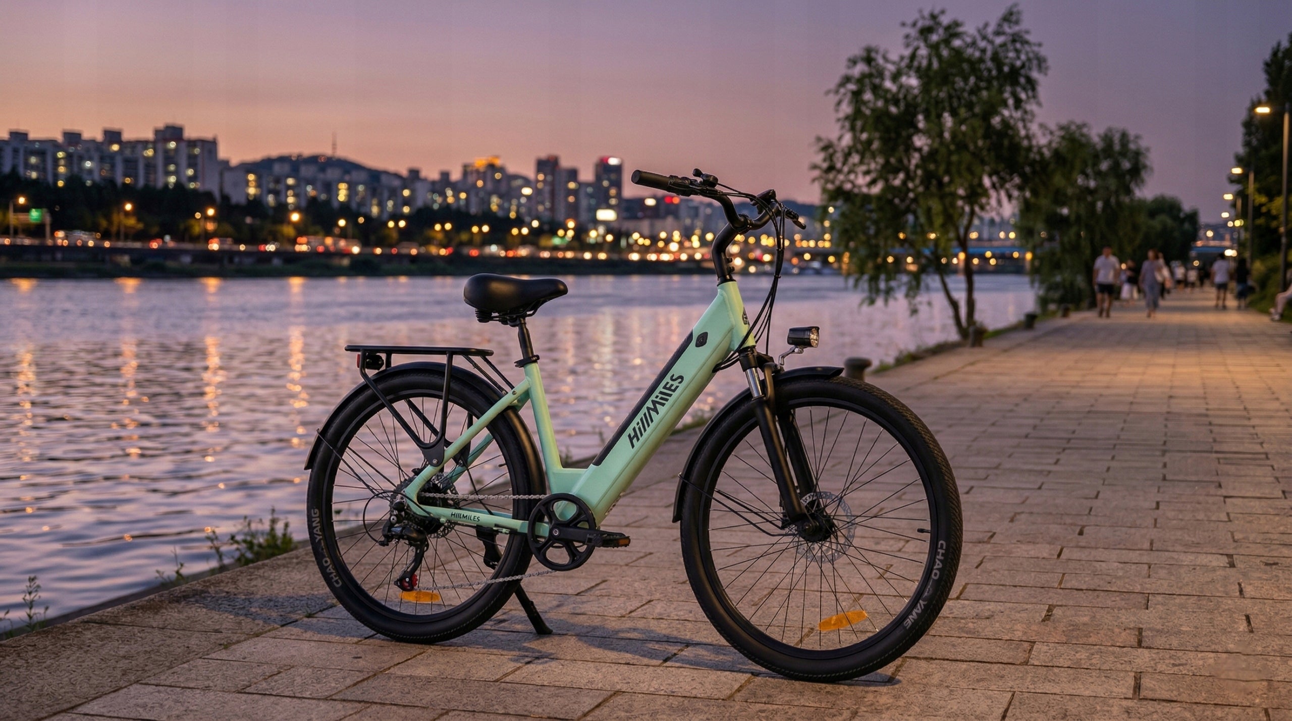 Men's/Women's Electric Bike HillMiles Milecity 1 250W 13AH 25KM/h 100KM Brand HillMiles