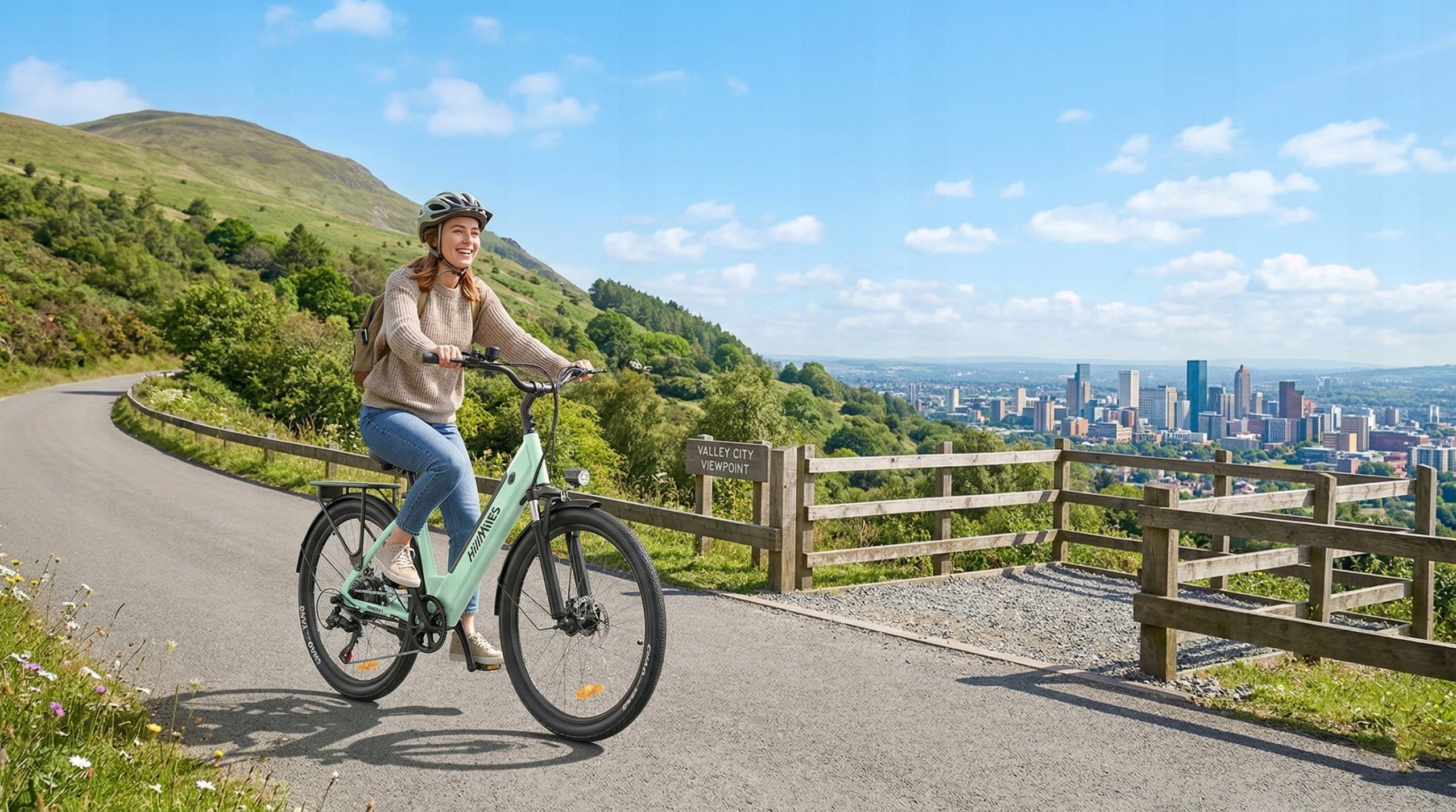 Men's/Women's Electric Bike HillMiles Milecity 1 250W 13AH 25KM/h 100KM Model HillMiles Milecity 1 Mile 1 Mile 2 Mileport 1