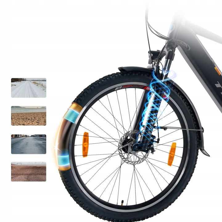 Men's/Women's Electric Bike TTGO M300 250W 36V 20AH 100HP 27,5'' Wheel size (") 27,5