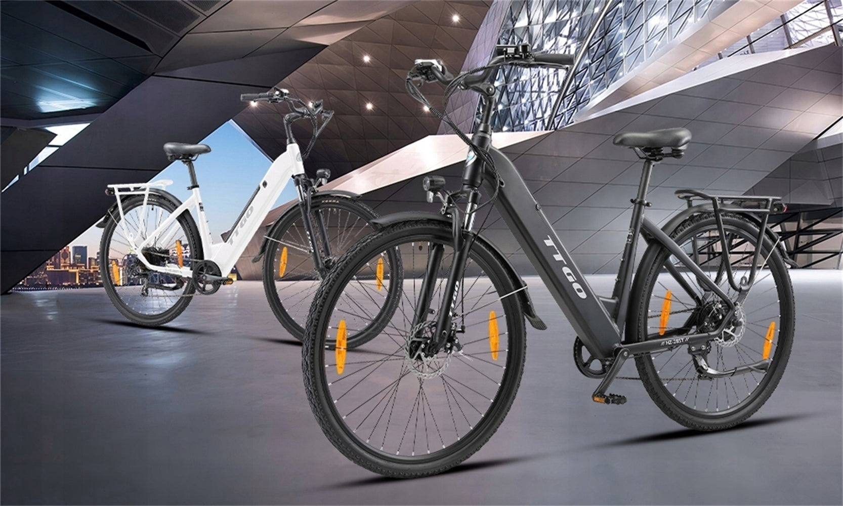 Men's/Women's Electric Bike TTGO THZ-28ST 250W 20AH 120km 28" PL Packaging status original