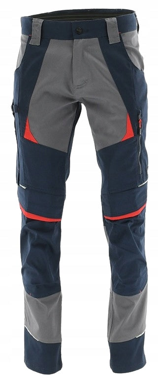 Men's Work Pants ELASTIC COTTON COTTONFLEX navy blue Manufacturer code SPODNIE DO PASA COTTONFLEX granatowe r. 60