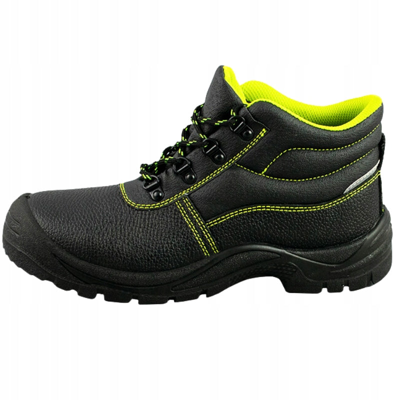 Men's Work Shoes Leather Boots Without Lift O1 BHP Lightweight Comfortable EAN (GTIN) 5906843103845