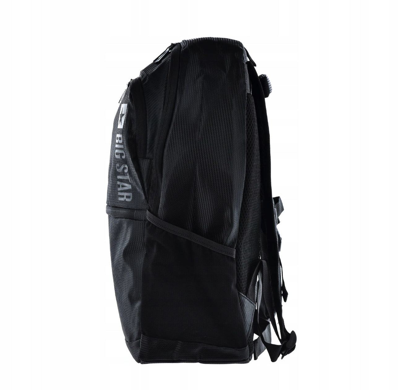 Men's backpack BIG STAR LL574008 black sports city casual Dimensions large (A4 size)