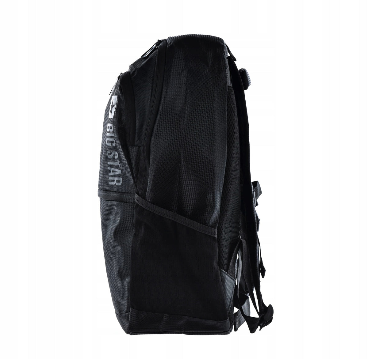 Men's backpack BIG STAR LL574008 black sports city casual Dimensions large (A4 size)