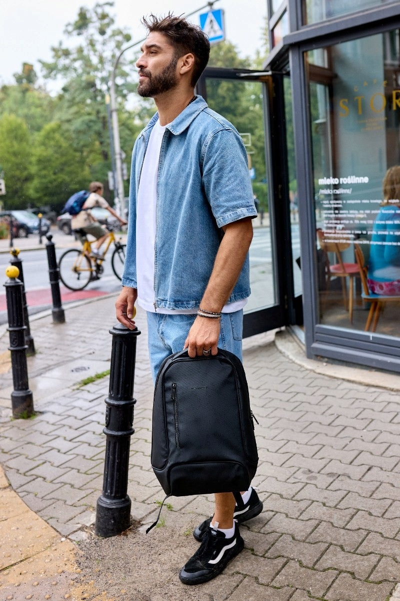 Men's backpack PETERSON for work roomy functional for city laptop Brand Peterson
