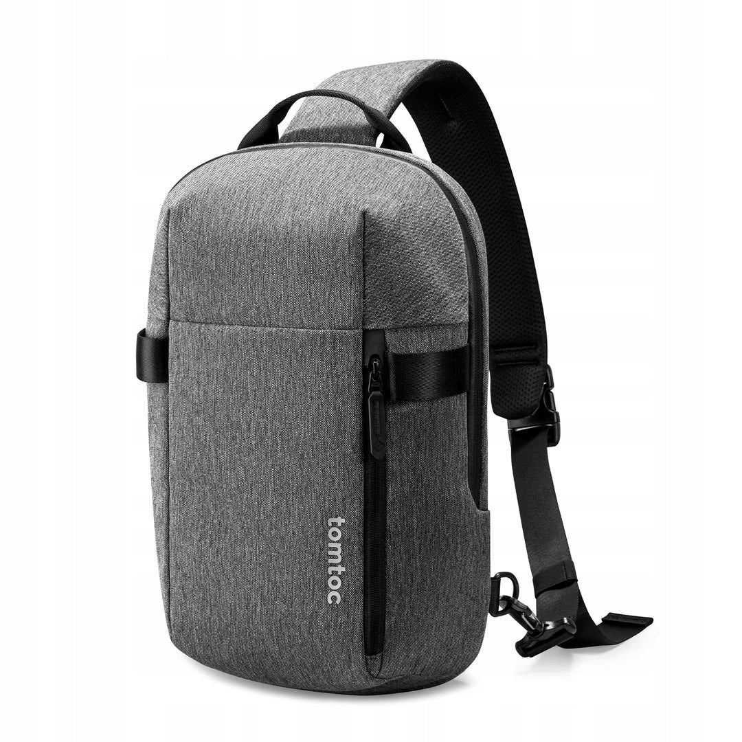 Men's backpack for one shoulder Tomtoc Navigator-T24 Material Waterproof Grey