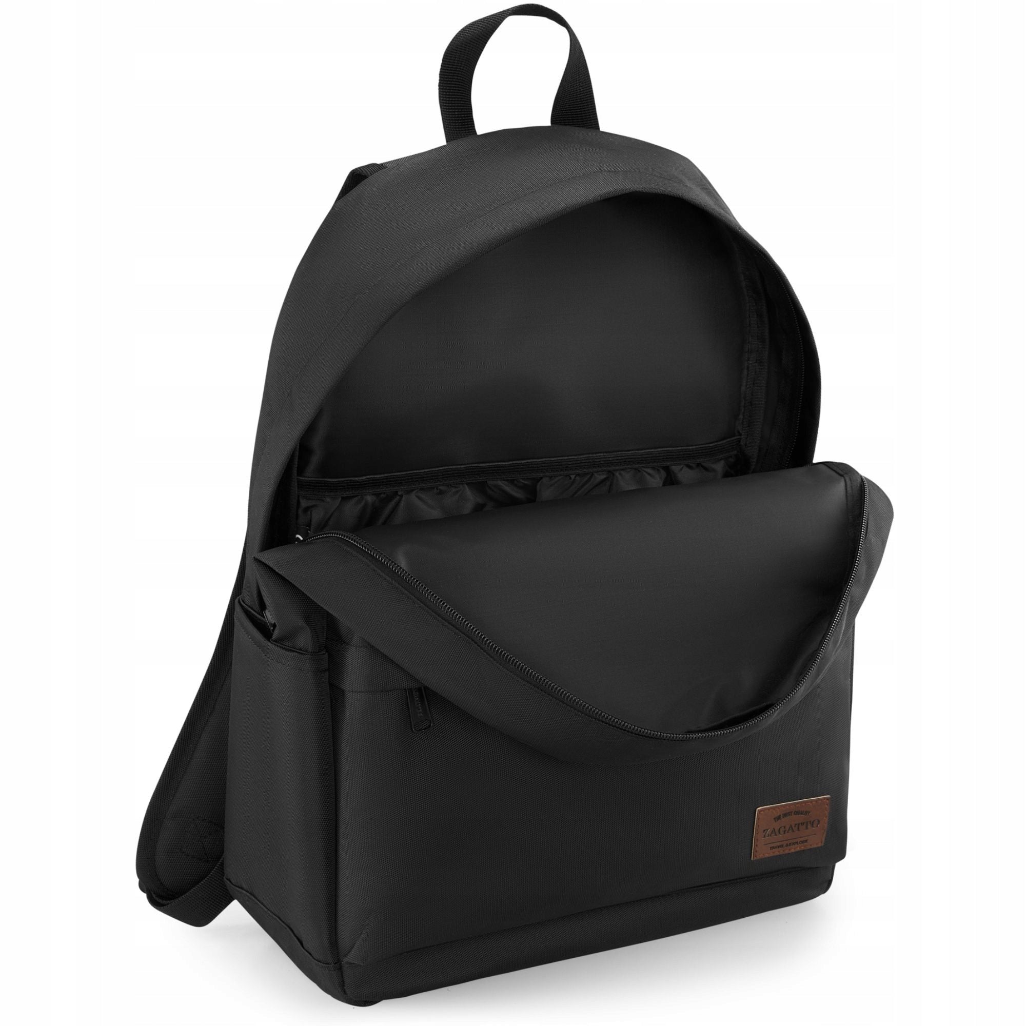 Men's backpack for work black school backpack youth A4 ZAGATTO Brand Zagatto