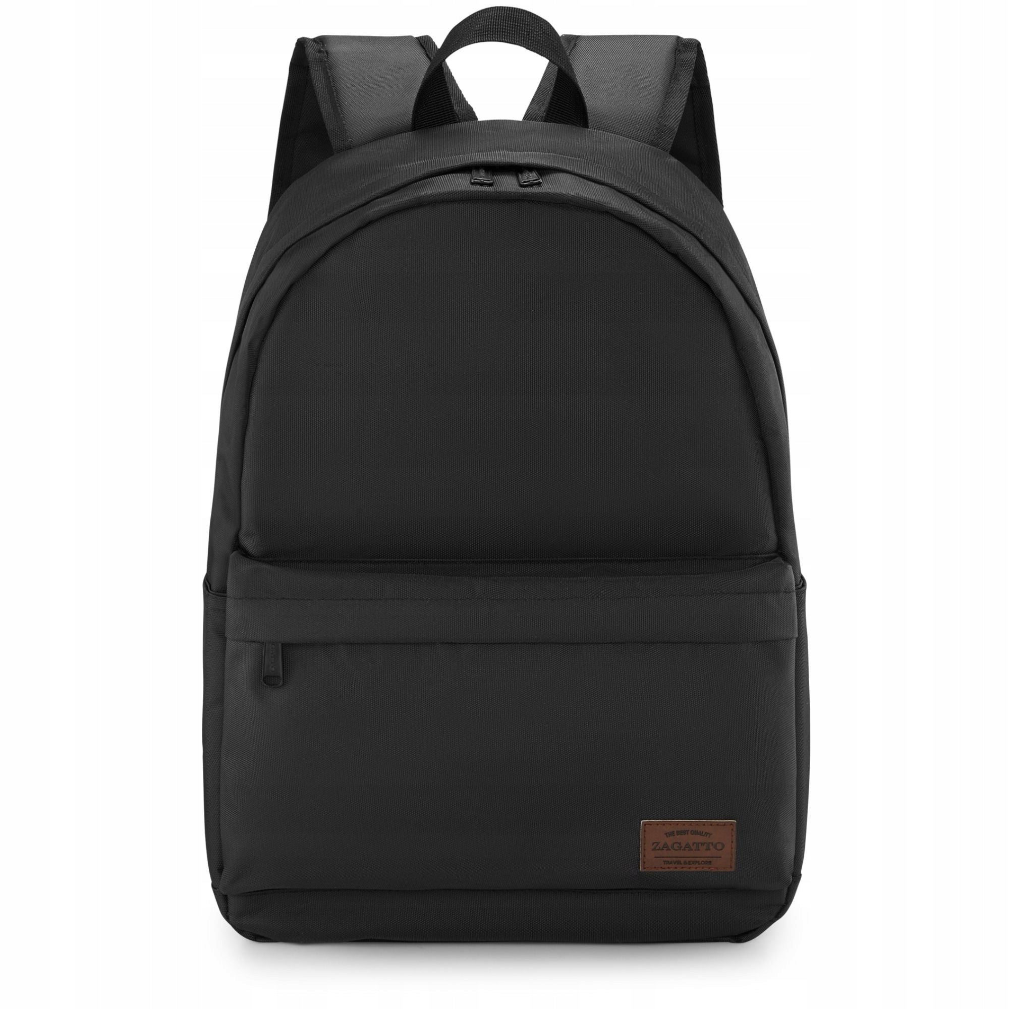 Men's backpack for work black school backpack youth A4 ZAGATTO