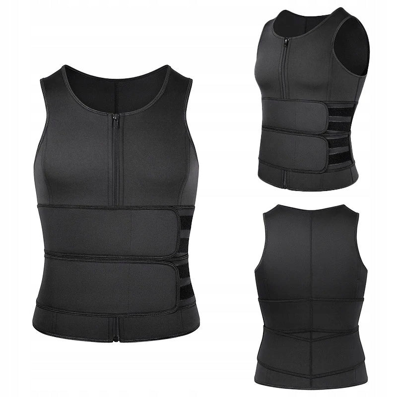 Men's corsets, fitness vests, Size XL