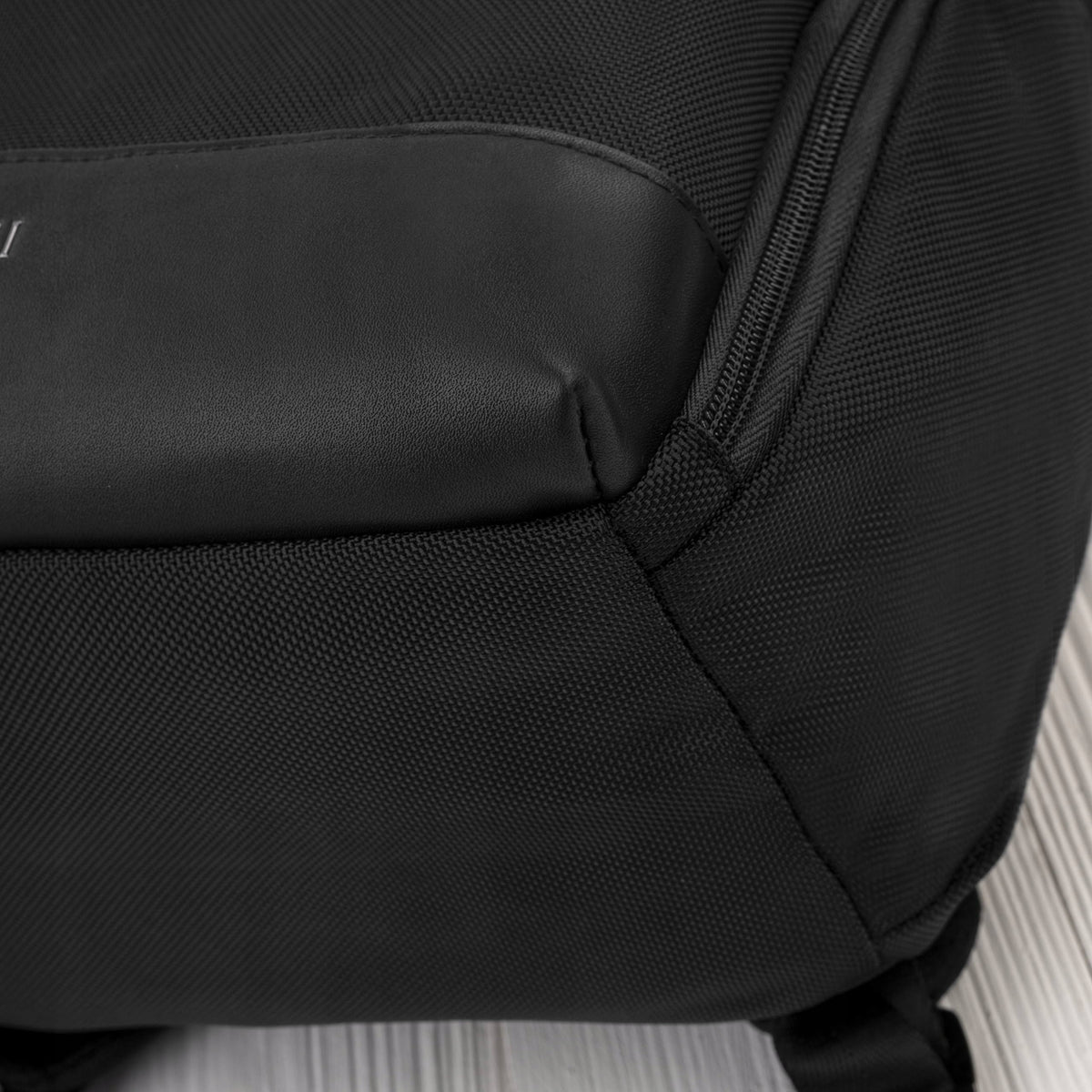 Men's office backpack city black lightweight universal roomy Paolo Peruzzi Brand Paolo Peruzzi
