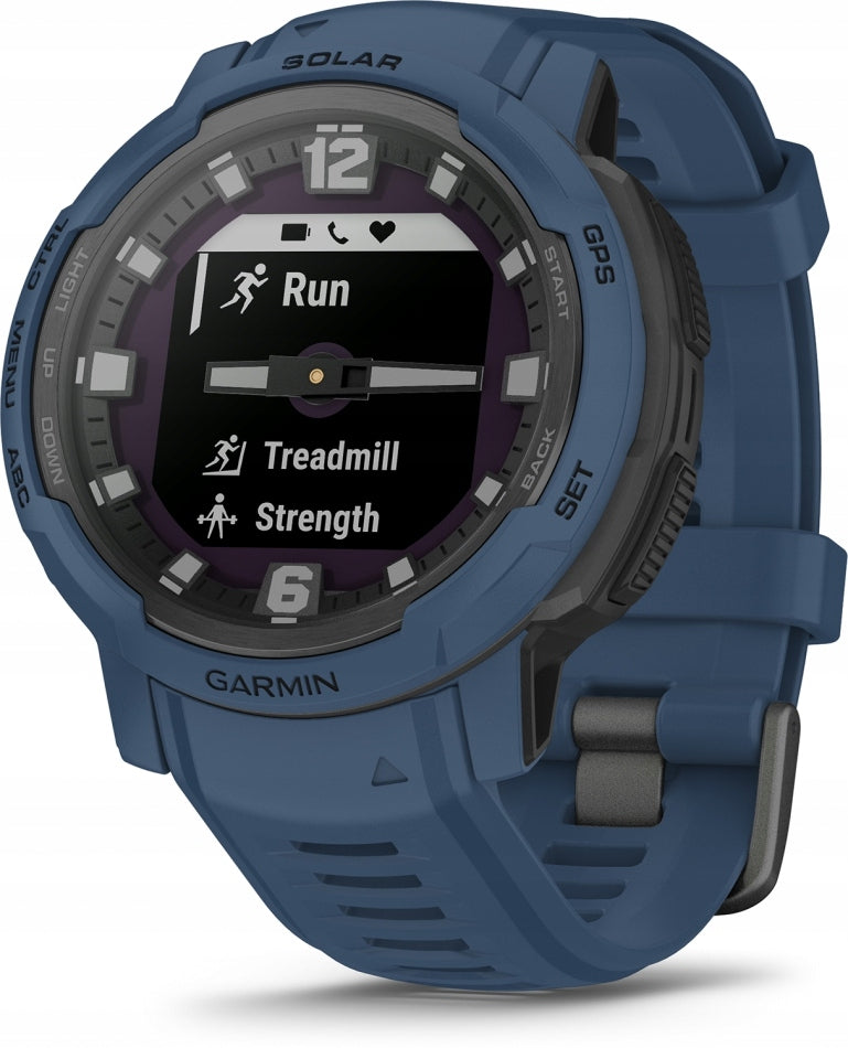 Men's smartwatch GARMIN 010-02730-02 navy sports for training Packaging status original