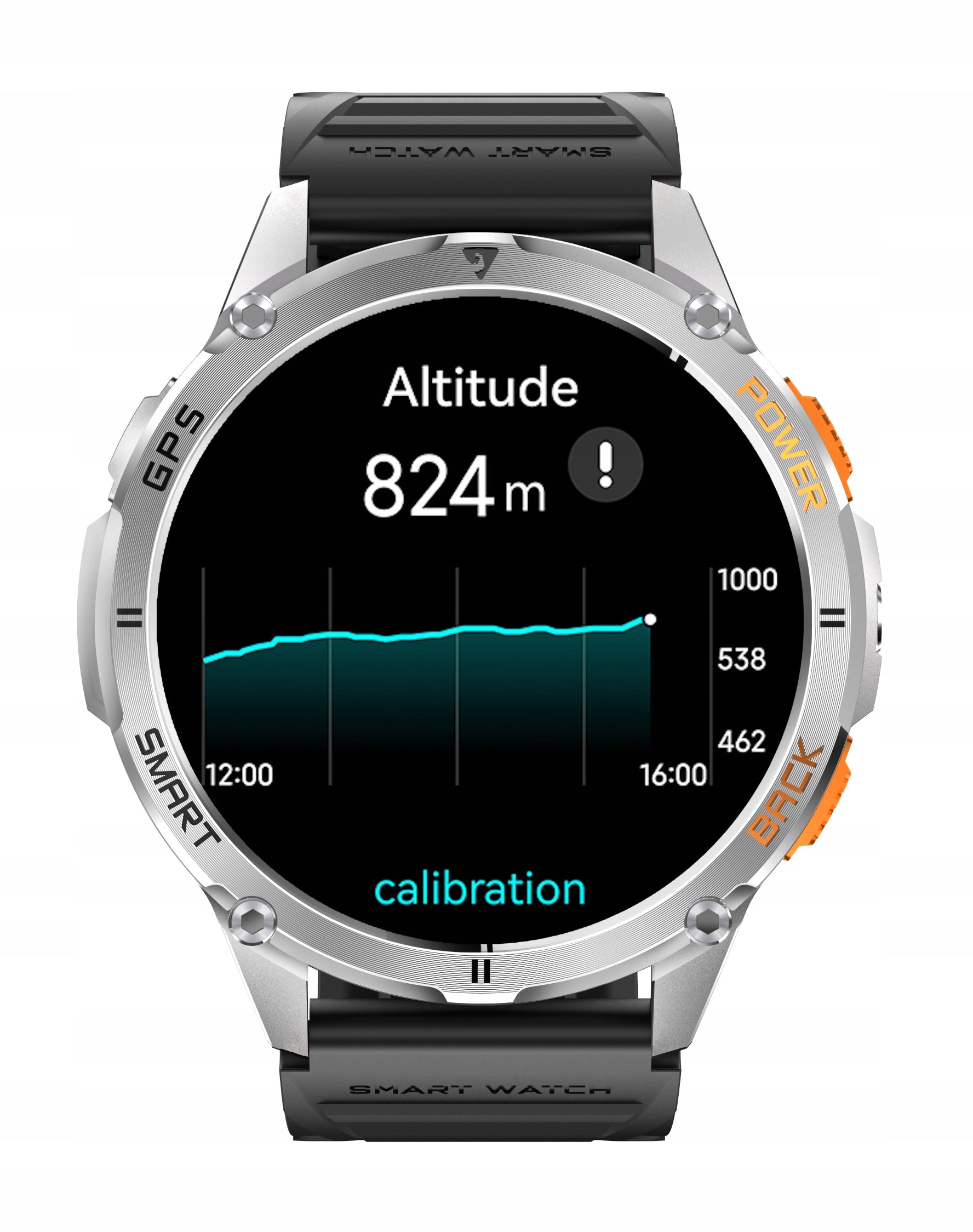 Men's smartwatch MENU PL CALLS sealed GPS COMPASS GlacierX Orb Silver EAN (GTIN) 5907339230410