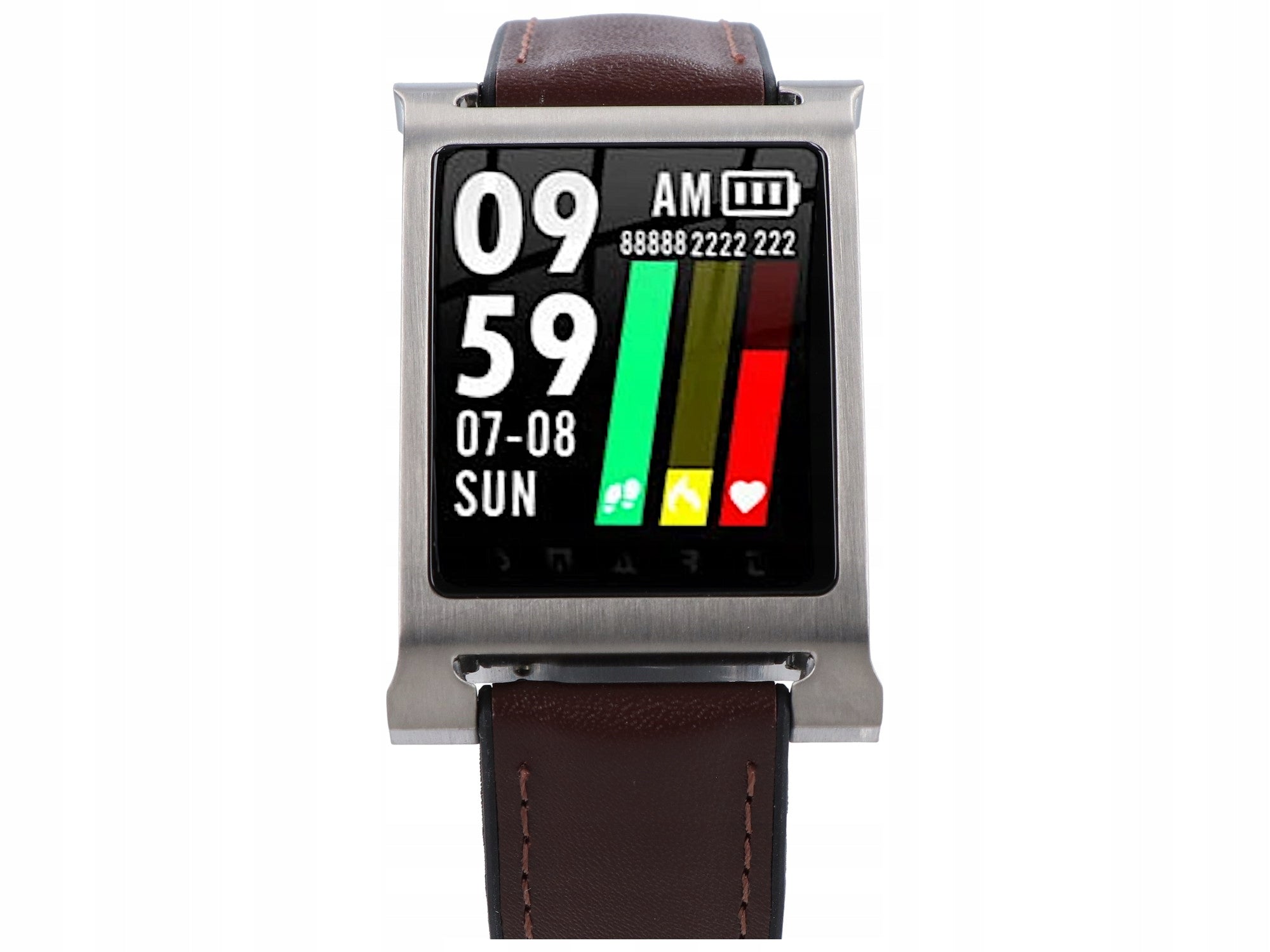 Men's smartwatch SPORT waterproof IP68 PULS SEN GlacierX Vario Packaging status original