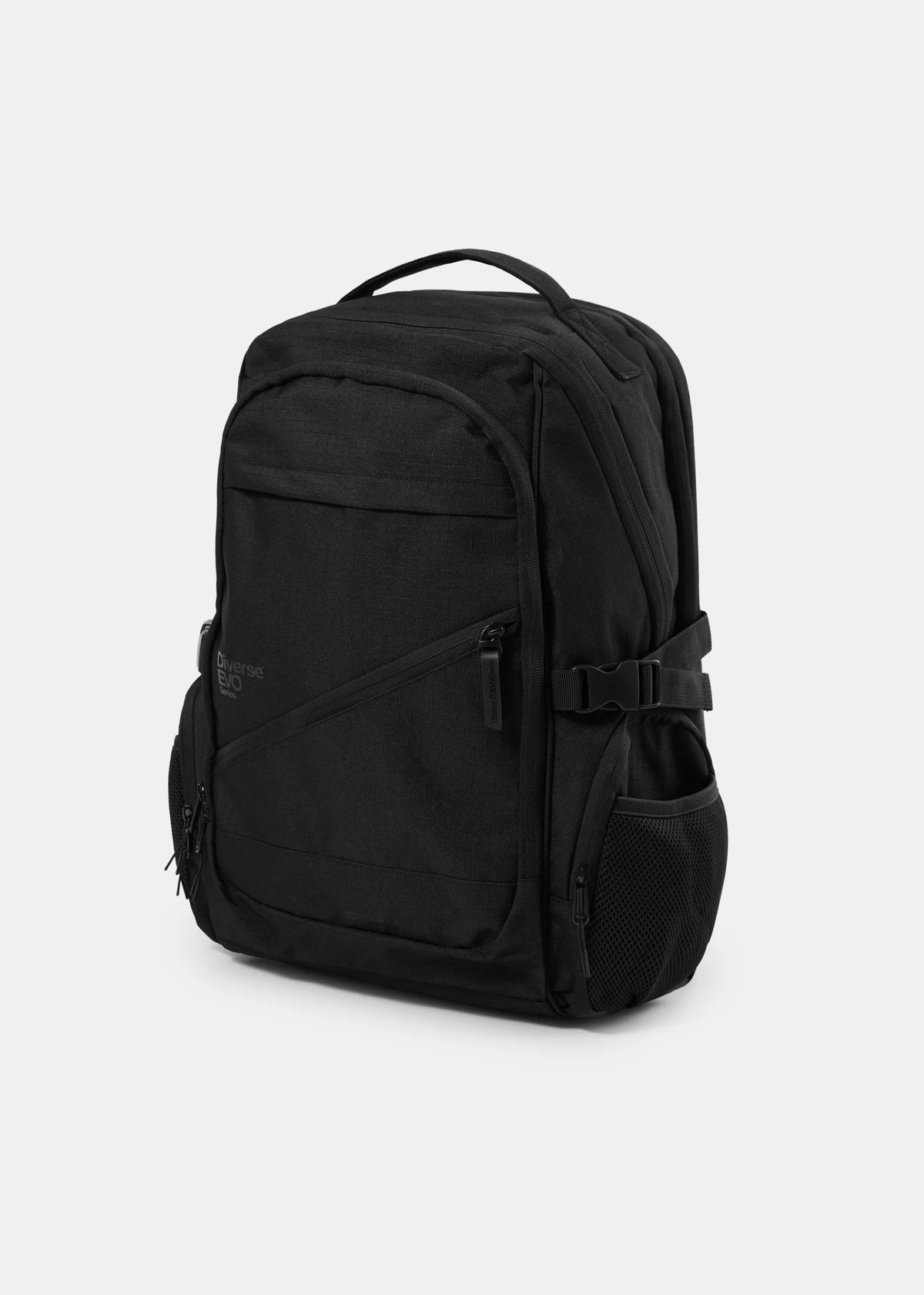 Men's sports backpack DIVERSE EVO SABERY Black Brand Diverse