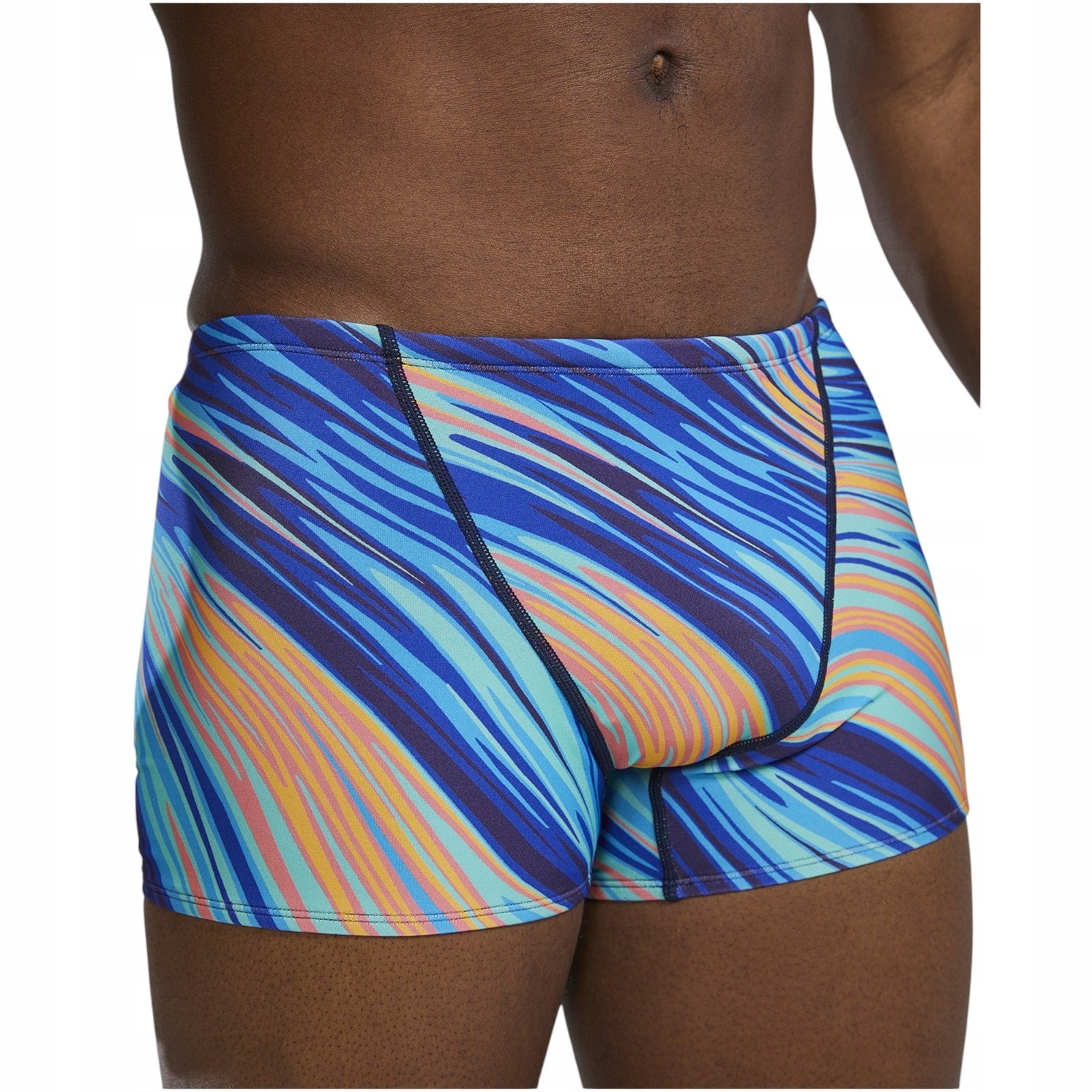Men's swimming trunks TYR Brief Swimsuit comfortable resistant r.32 Color multicolor