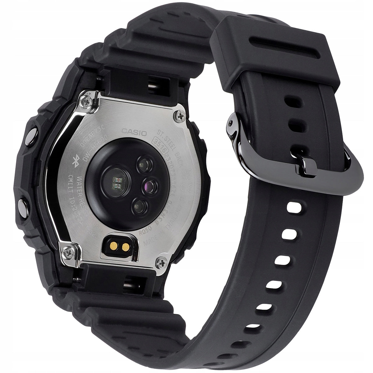 Men's watch CASIO G-SHOCK G-Squad DW-H5600 -1ER Functions Bluetooth alarm clock world time date display pedometer heart rate monitor illumination radio-controlled stopwatch timer waterproof
