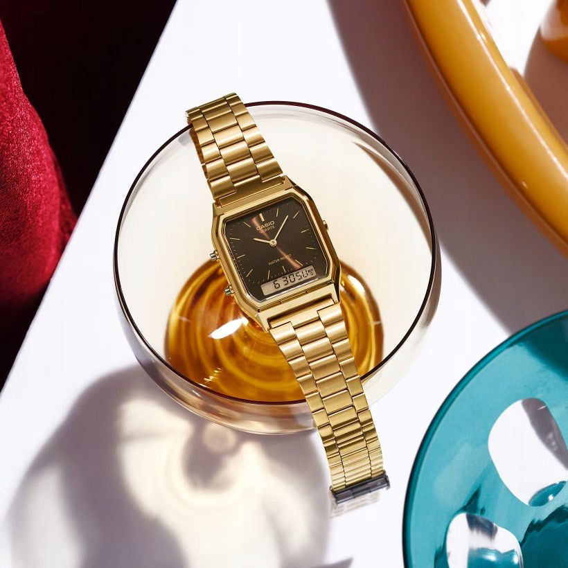 Men's watch CASIO VINTAGE AQ-230GA -5AMQYES Manufacturer code AQ-230GA-5AMQYES
