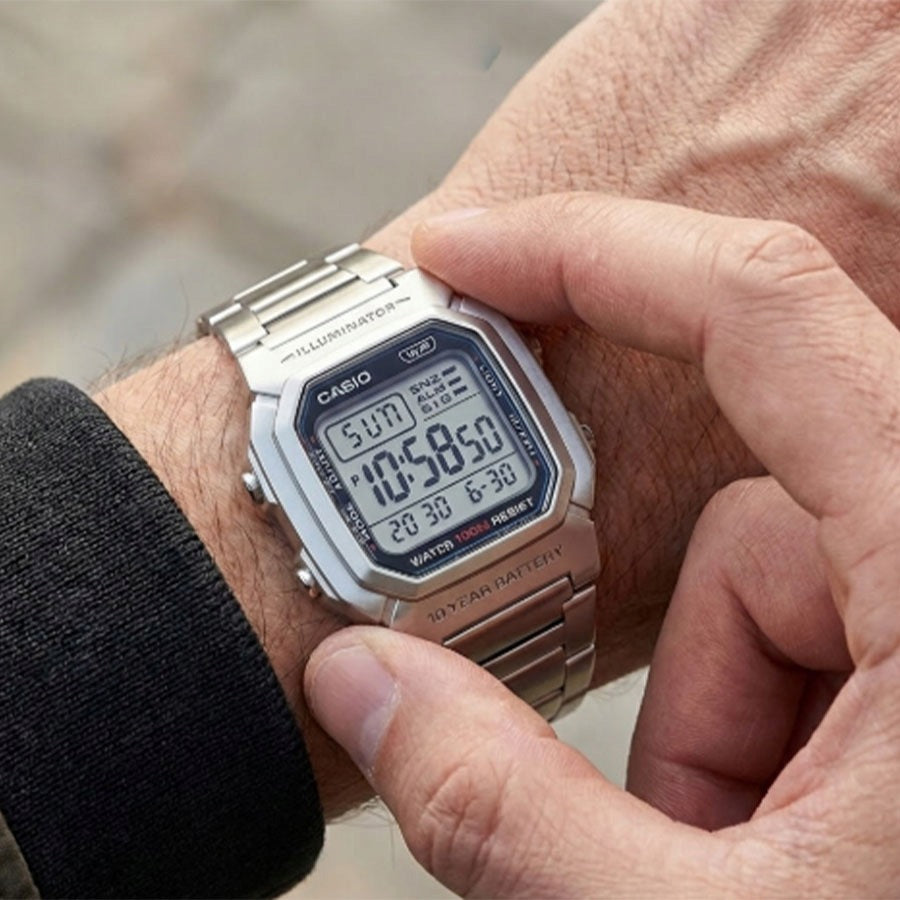 Men's watch CASIO W-800HD-1A (zd100d) - CLASSIC + BOX Packaging status original