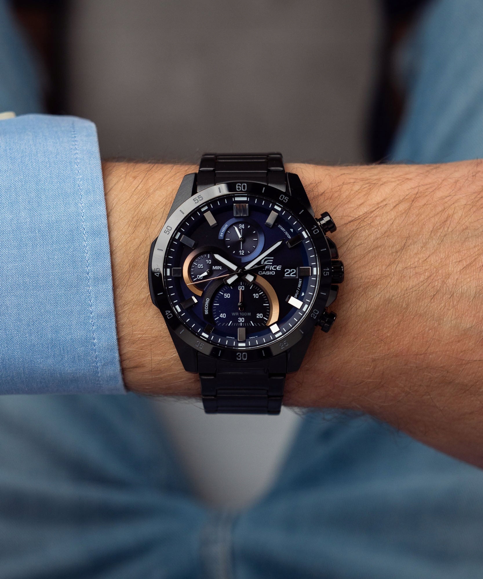 Men's watch Casio Edifice Standard Chronograph Packaging status original