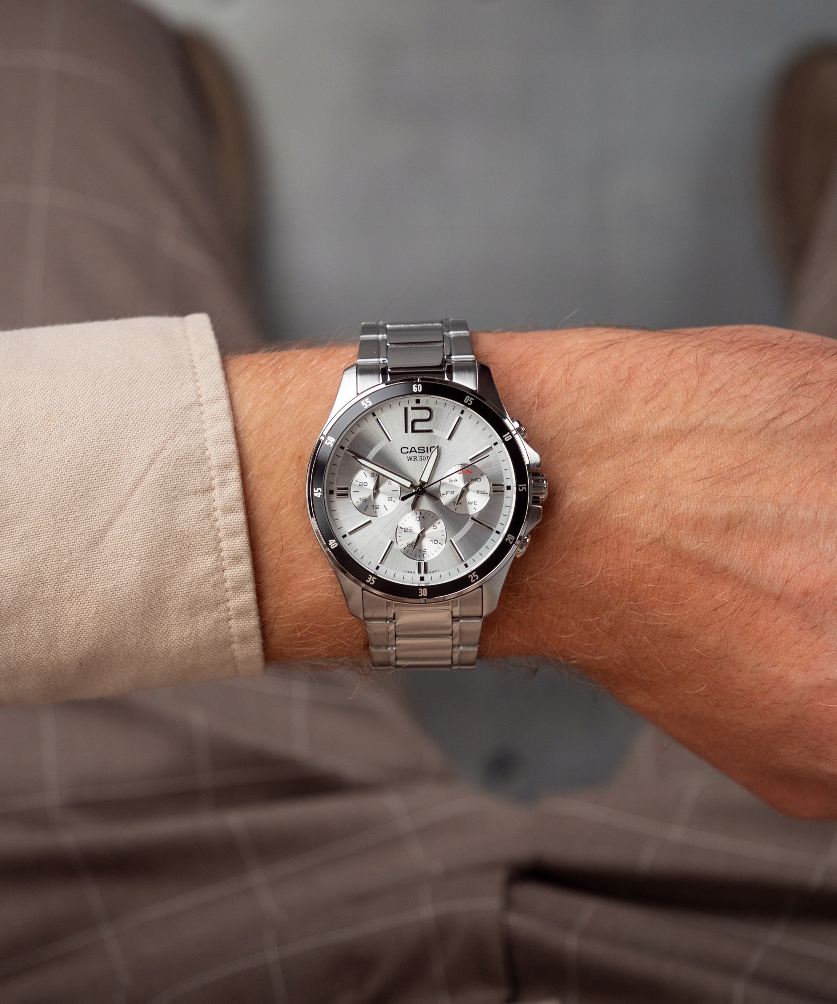 Men's watch Casio MTP Packaging status original
