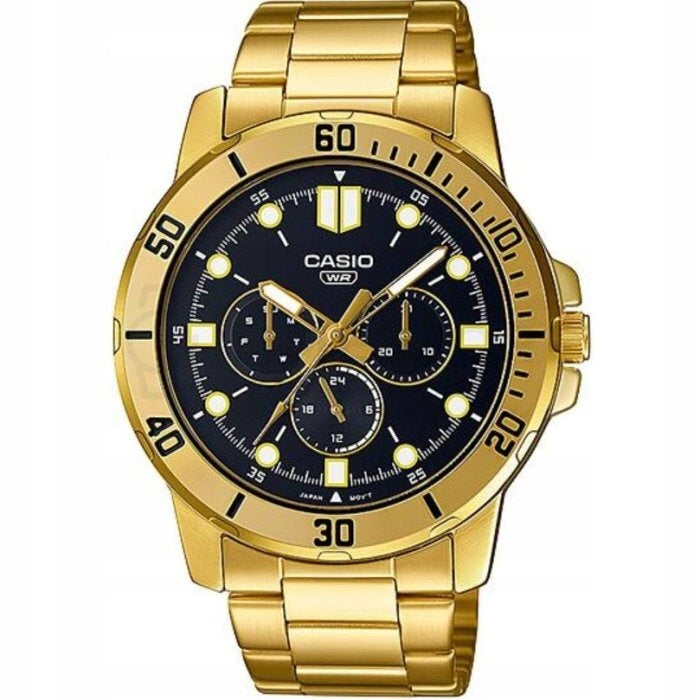 Men's watch Casio MTP-VD300G-1EUDF gold on bracelet Brand CASIO