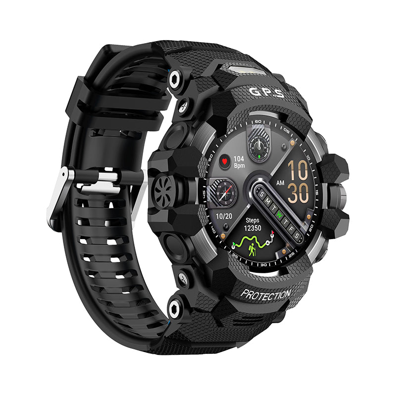 Men's watch EGOISTA Black CZ PL Menu GPS 3ATM FLASHLIGHT 700 mAh NEW 2GB Manufacturer code SW-PG999B