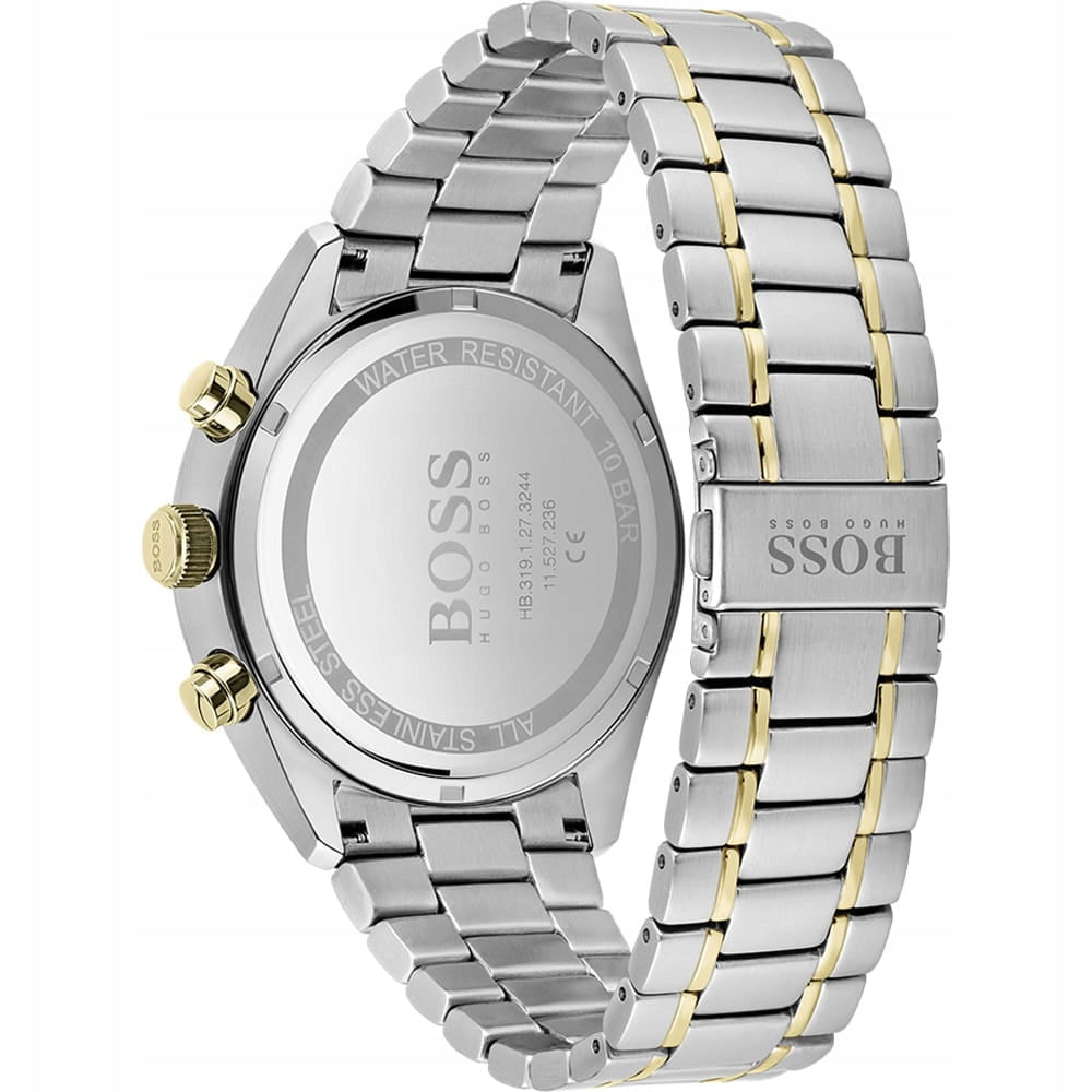 Men's watch HUGO BOSS 1513878 green dial bracelet gift Manufacturer code HB1513878 1513878