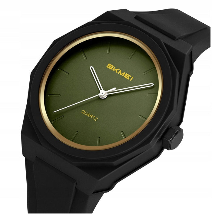 Men's watch SKMEI analog strap readable dial black Brand Skmei
