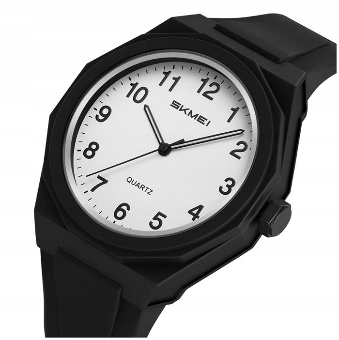 Men's watch SKMEI analog strap readable dial black Packaging status original