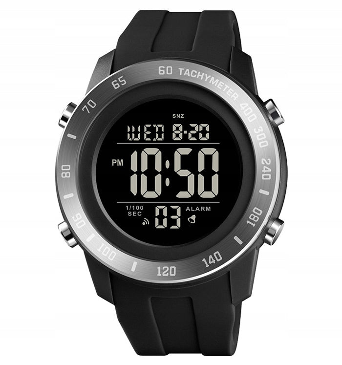 Men's watch SKMEI black electronic many functions Brand Skmei