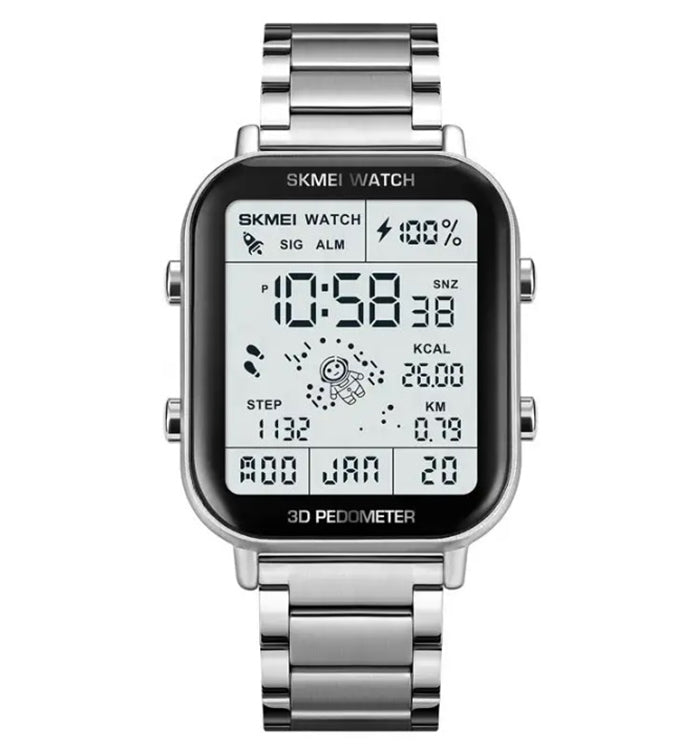 Men's watch SKMEI bracelet pedometer calories counter km Packaging status original