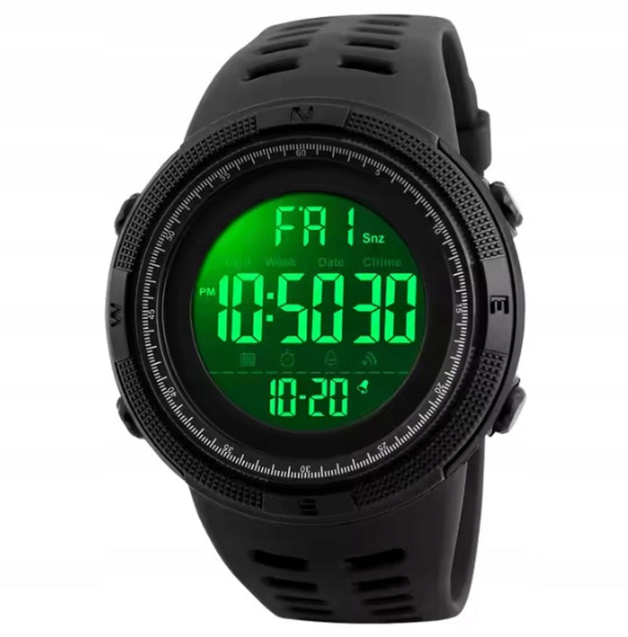 Men's watch SKMEI clear electronic dial many functions