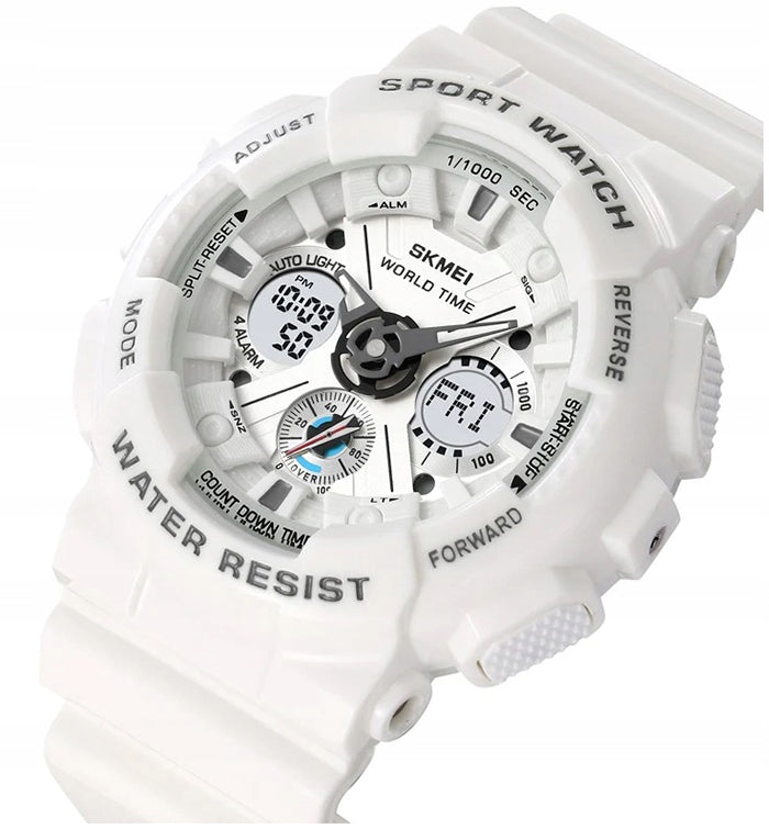 Men's watch SKMEI electronic sports rubber strap many functions