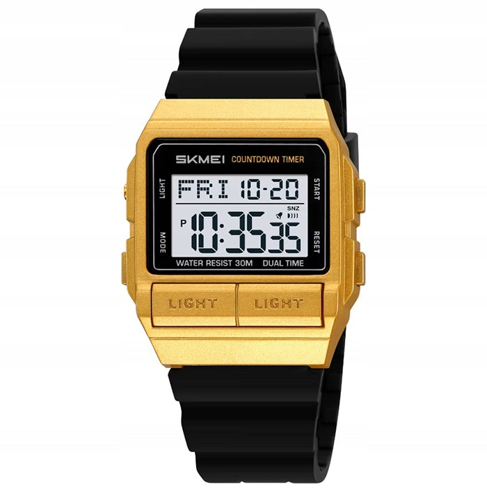 Men's watch SKMEI electronic strap classic retro vintage multifunctional Brand Skmei