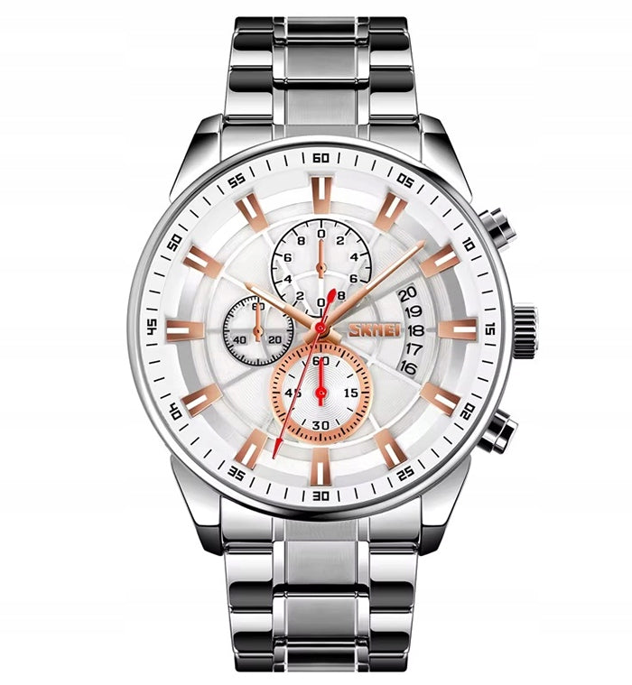 Men's watch SKMEI hand bracelet chronograph date large dial Brand Skmei