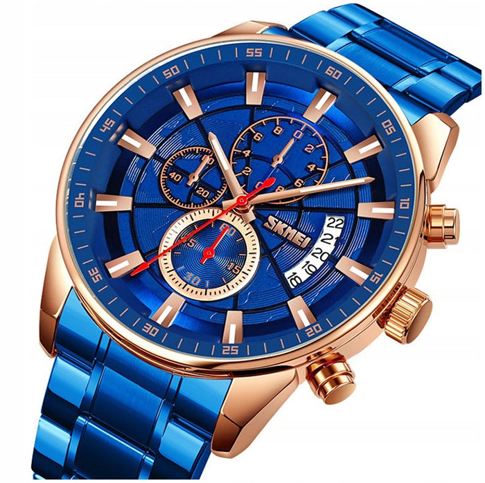 Men's watch SKMEI hand bracelet chronograph date large dial
