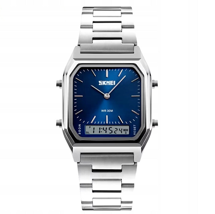 Men's watch SKMEI illuminator analog electronic bracelet