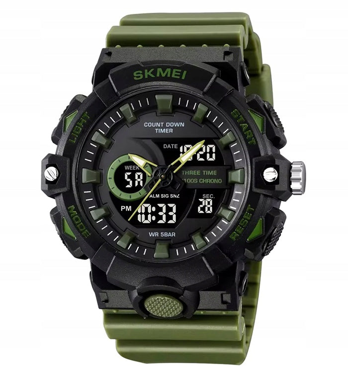 Men's watch SKMEI skm.122251d.mn electronic military many functions Packaging status original