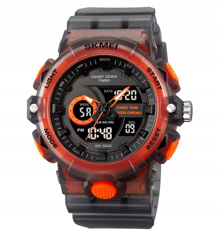 Men's watch SKMEI skm.122251d.mn electronic military many functions