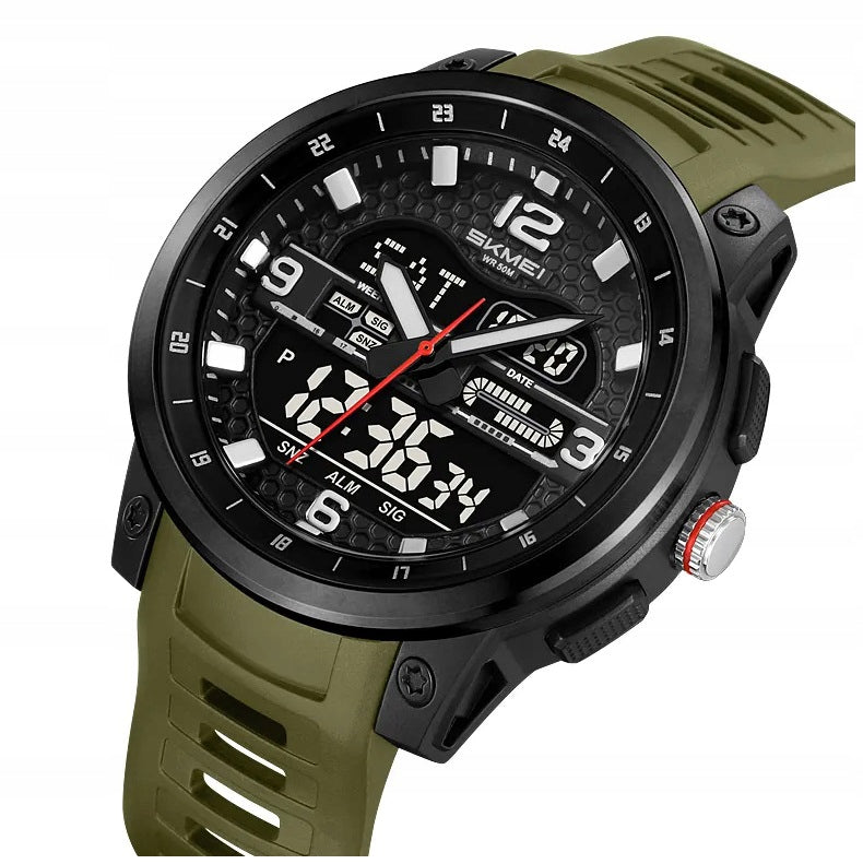 Men's watch SKMEI skm.124011d.mn electronic sports multiple functions Packaging status original