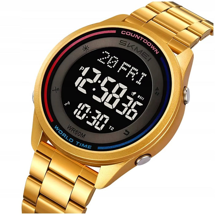Men's watch SKMEI skm.124121cb.mn electronic bracelet many functions Brand Skmei