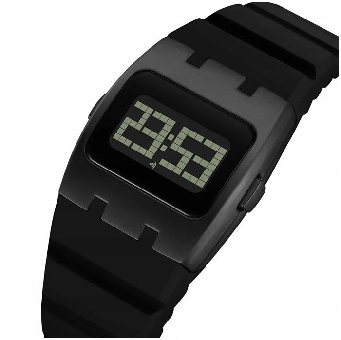 Men's watch SKMEI skm.124151c.mn electronic strap black LED