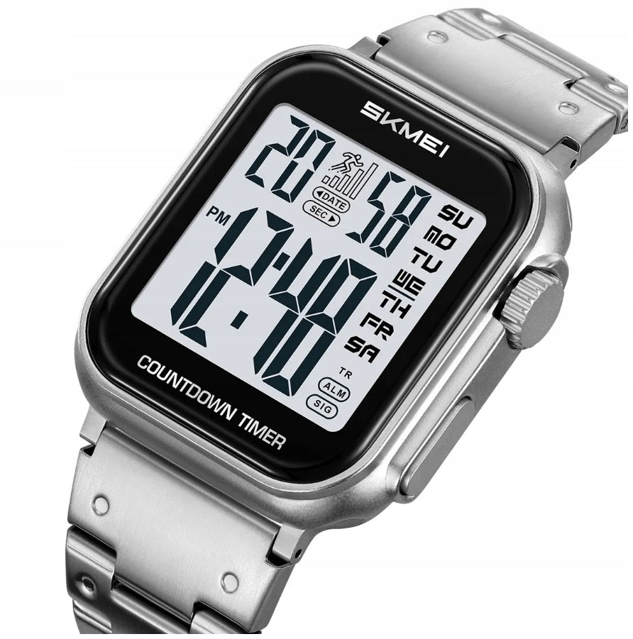 Men's watch SKMEI skm.124471d.mn electronic bracelet readable dial Packaging status original