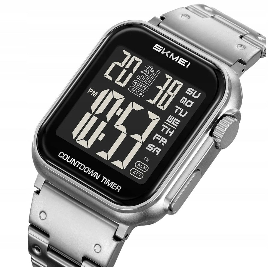 Men's watch SKMEI skm.124471d.mn electronic bracelet readable dial
