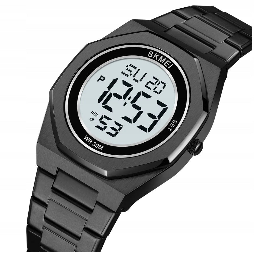 Men's watch SKMEI skm.124791b.mn electronic bracelet readable dial Brand Skmei