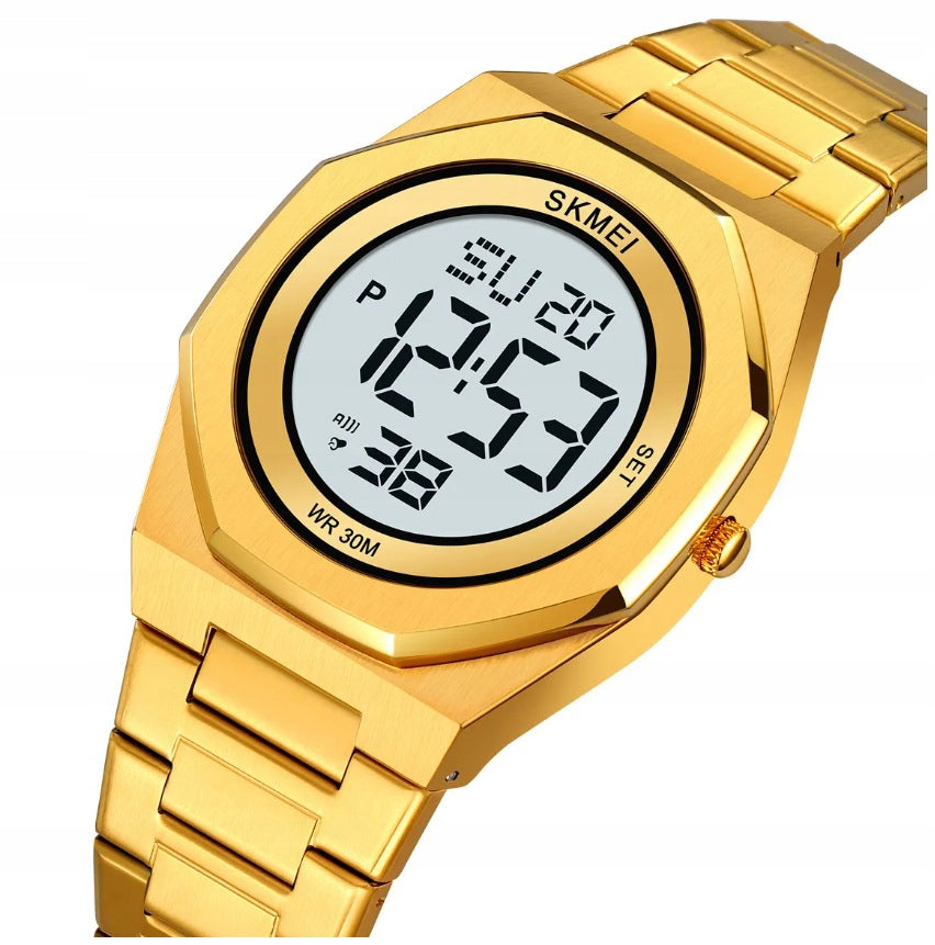 Men's watch SKMEI skm.124791b.mn electronic bracelet readable dial Packaging status original